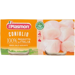 Plasmon omogenizzato di coniglio - gr.80 x2