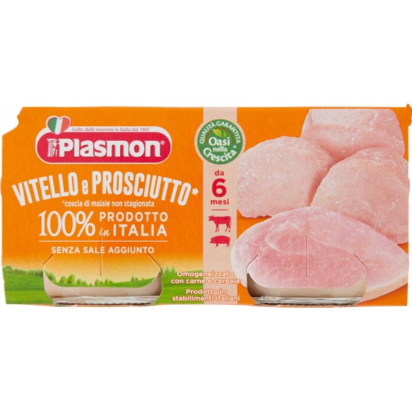 Plasmon Omogeneizzato al Vitello 2x80 grammi