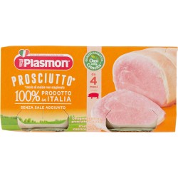 Plasmon omogeneizzato di prosciutto cotto - gr.80 x2