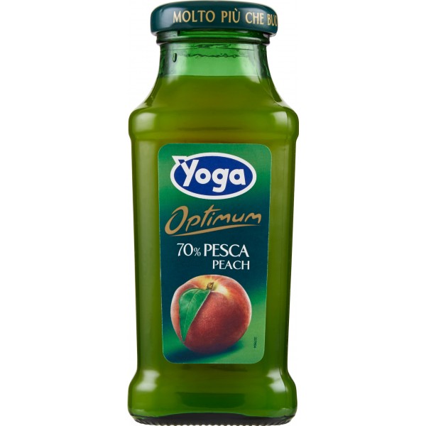 8 Confezioni Succo di Frutta Yoga - Optimum - Pera - Senza Zuccheri 3 x 200  ml - Yoga 