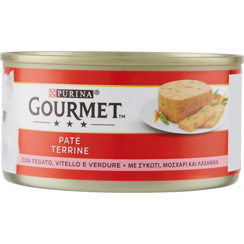Gourmet lattina con verdure vitello e fegato - gr.195