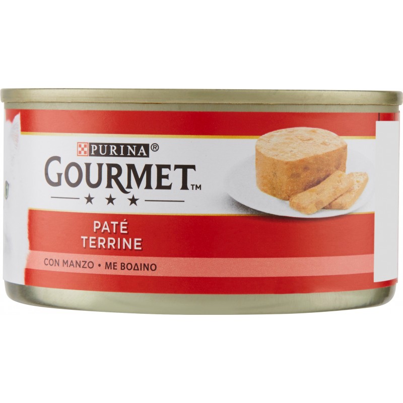 Gourmet lattina paté di manzo - gr.195