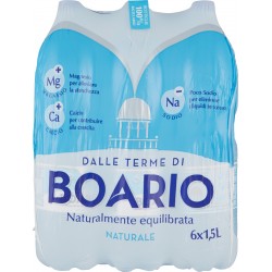 Boario acqua naturale lt.1,5x6