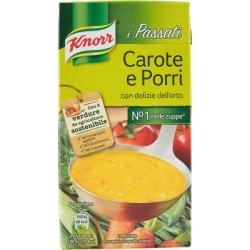Knorr passato di carote e porri in brick - ml.500