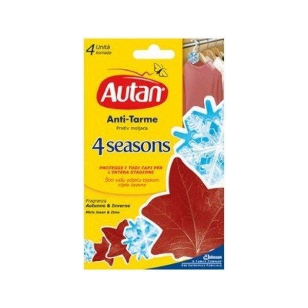 Autan anti-tarme 4 season x4