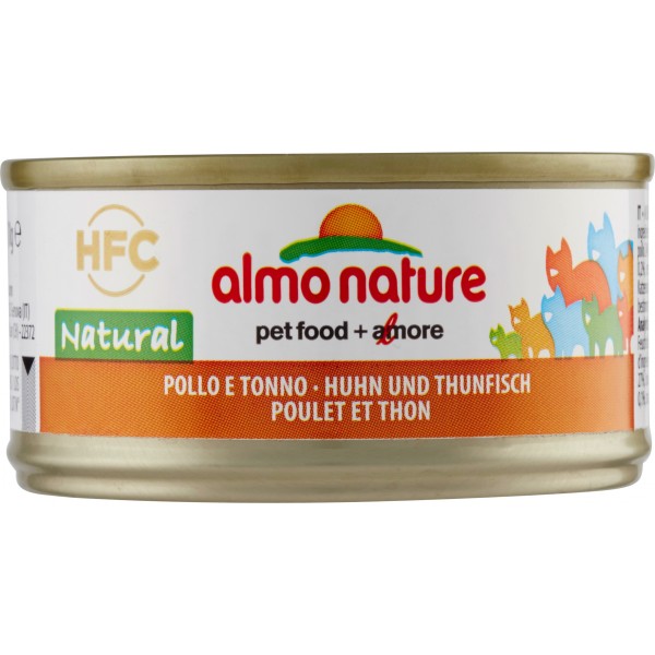 Almo nature HFC Natural Pollo e Tonno 70 gr.