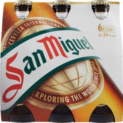 San Miguel birra cl.25 cluster x6
