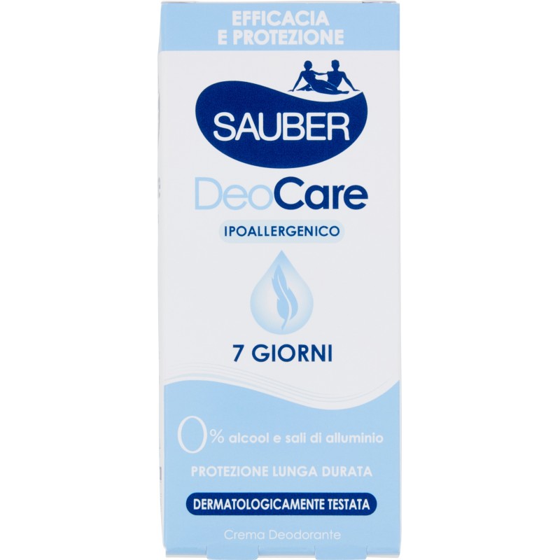 Sauber deodorante crema 7 giorni - ml.40