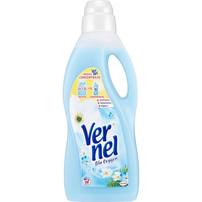 Vernel Detersivo Ammorbidente Blu Oxigen lt. 1,5 | Scopri Cicalia