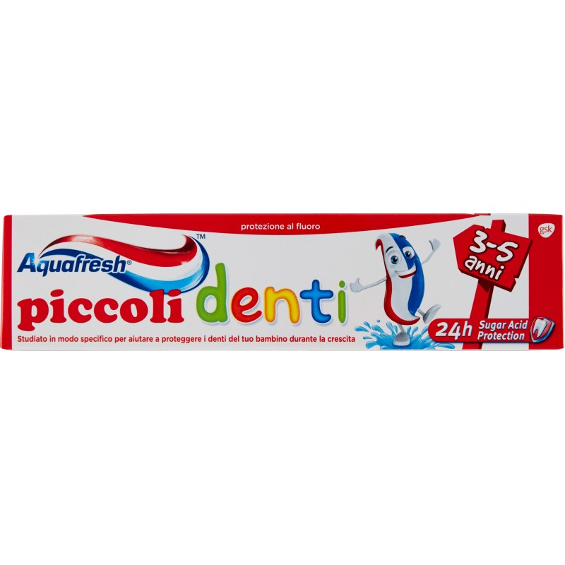 Aquafresh dentifricio per piccoli denti - ml.50 IV8218 Aquafresh dentifricio per piccoli denti - ml.50 IV8218