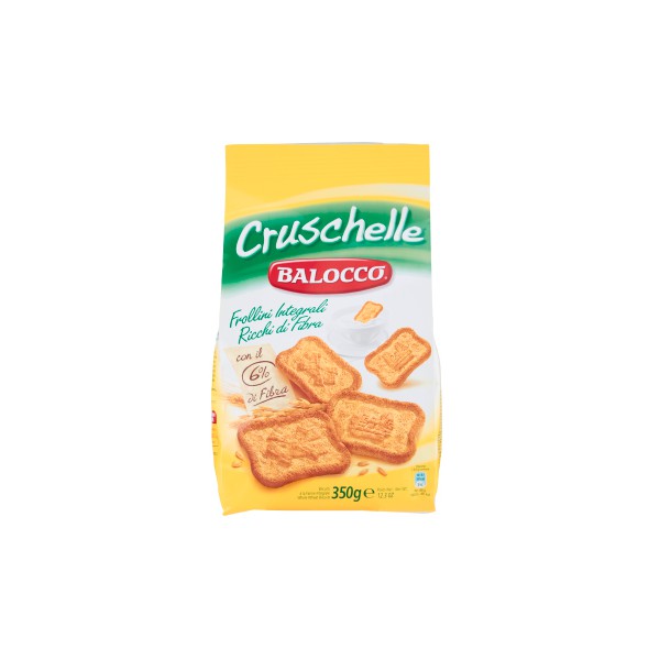 Balocco Cruschelle Biscotti Frollini Integrali Sacchetto gr. 350
