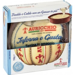 Auricchio Provolone dolce Inforna e gusta fette 150g con terrina