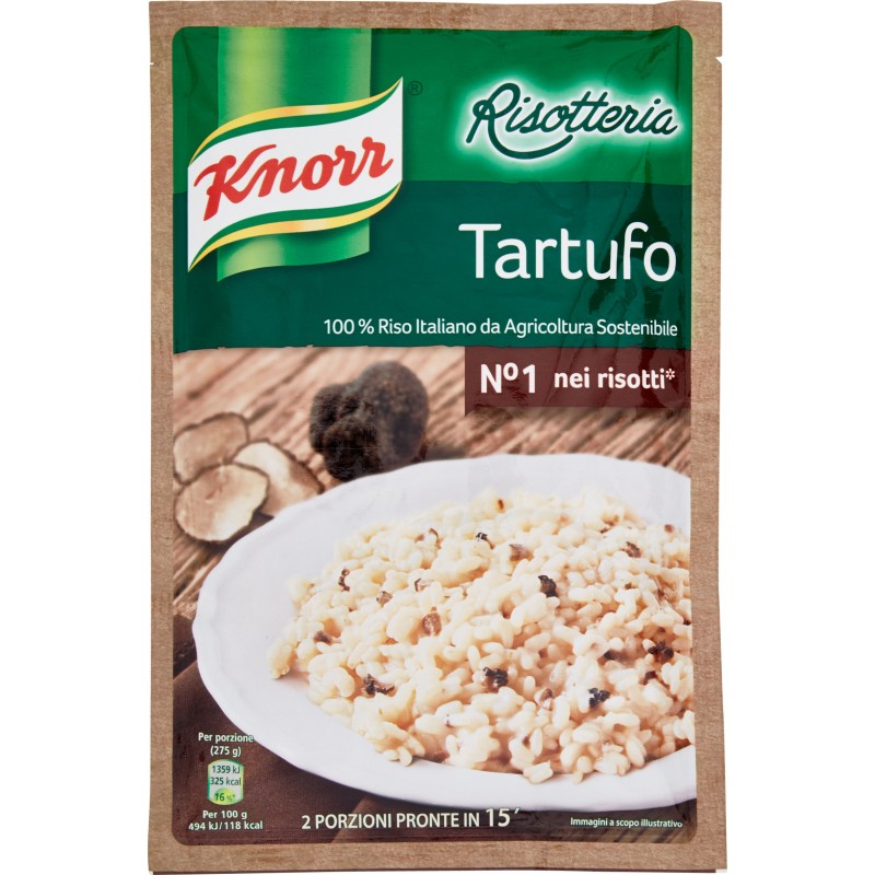 Knorr Risotteria Preparato Per Risotto Al Tartufo Busta gr. 175