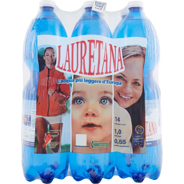 Acqua Lauretana Naturale 1 lt x 12 vetro a rendere - Spesa Online 24