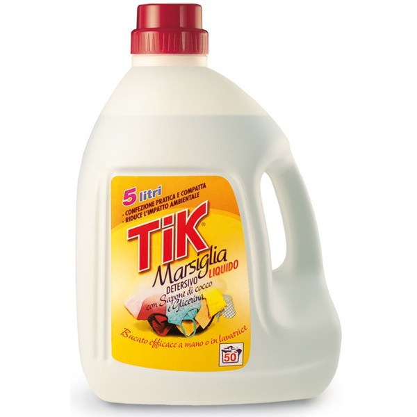 Tik detersivo marsiglia tanica - lt.5