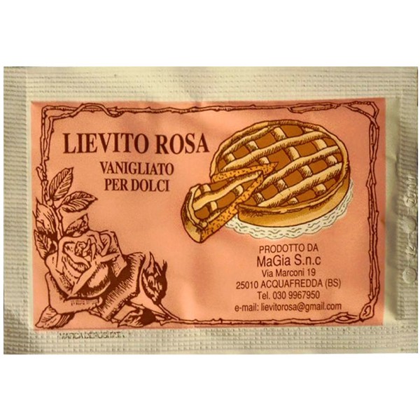 Lievito rosa vanigliato - gr.160
