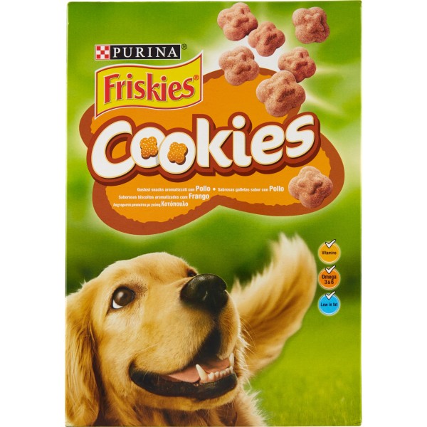 FRISKIES BISCOTTI COOKIES DOG GR.500 - Alimenti per cani - Amici Animali -  SUPERMERCATO