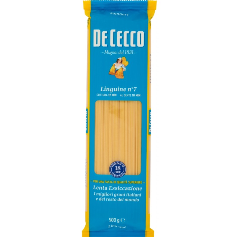 De Cecco Linguine n.7 Pasta Di Semola gr. 500 Visita Cicalia