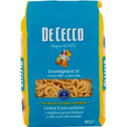 De cecco pasta gramigna n.31 - gr.500