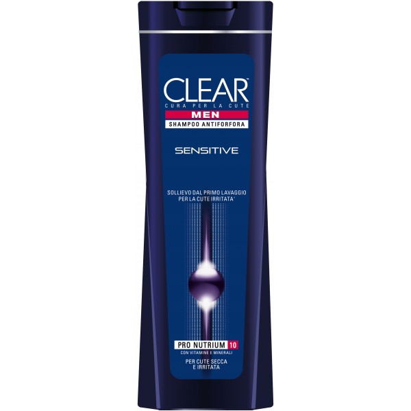 Clear shampo sensitive men - ml.250