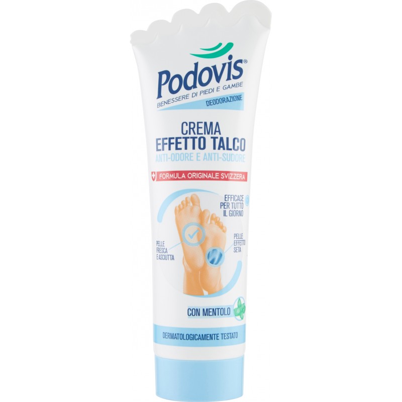Podovis Deodorazione Crema Effetto Talco 100 ml