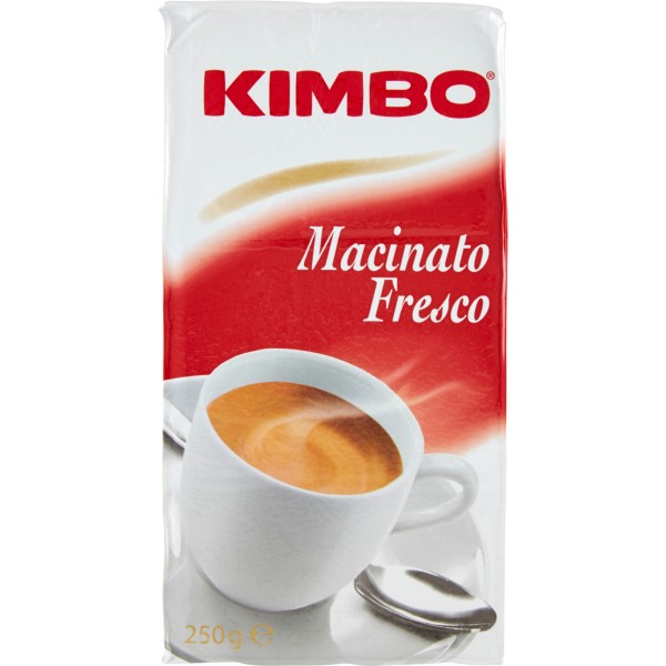 Kimbo Caffè Macinato Fresco Per Moka gr. 250