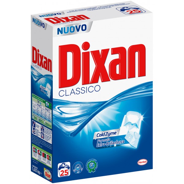 Dixan Classico Detersivo In Polvere Per Bucato Fusto kg. 2