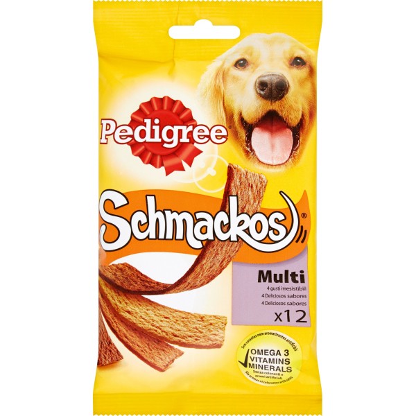 Pedigree Schmackos multi 4 gusti pz.12 104 gr.