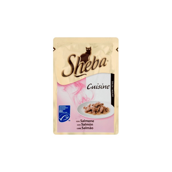 Sheba tranc. salmone cotti busta - gr.85