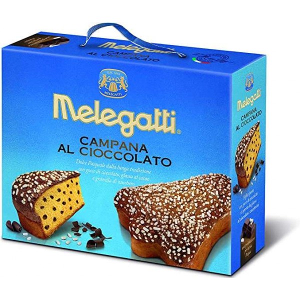 Campana al cioccolato Melegatti 650 gr.