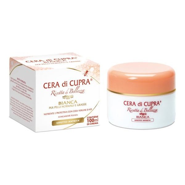 Cupra crema antietà bianca vaso - ml.100