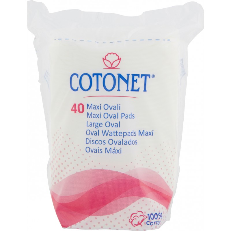 Cotonet dischetti maxi ovali x40 Cotonet dischetti maxi ovali x40