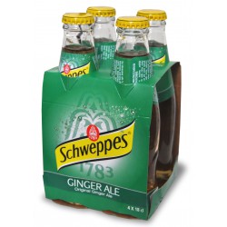 Schweppes gingerale cl.18 cluster x4