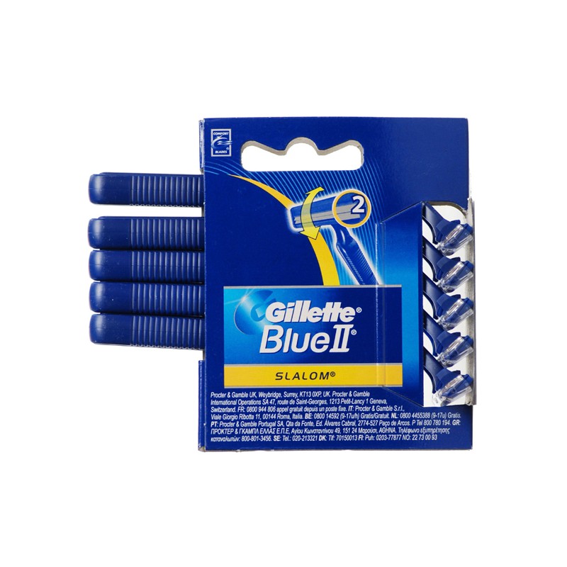 Gillette blue ii slalom x 5