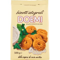 Biscotto frollino Doemi integrale 2 pezzi - gr.30 x 80