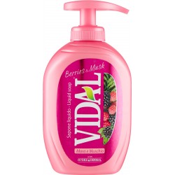 Vidal sapone liquido mora muschio - ml.300