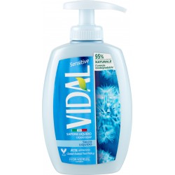 Vidal sapone liquido sensitive talco - ml.300