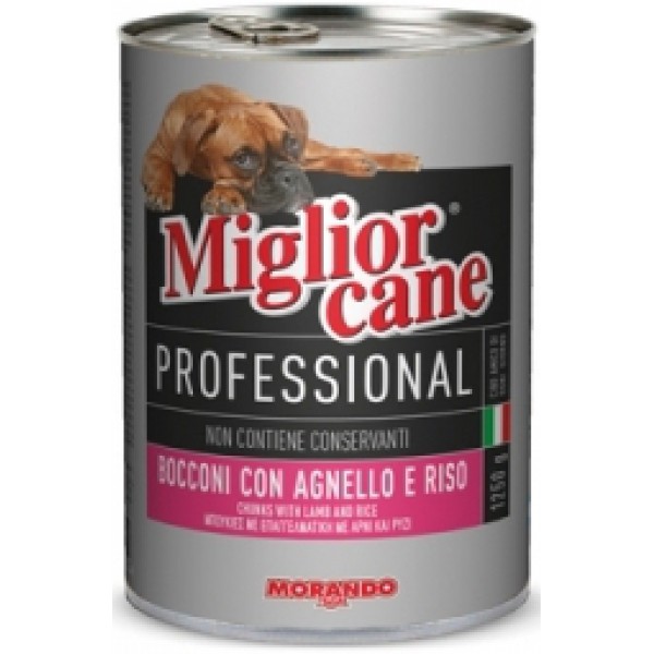 Migliorcane bocconcini agnello riso - gr.400