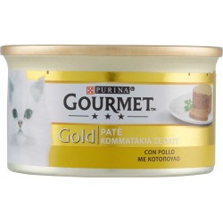 PURINA GOURMET Gold Gatto Patè con Pollo lattina 85 g