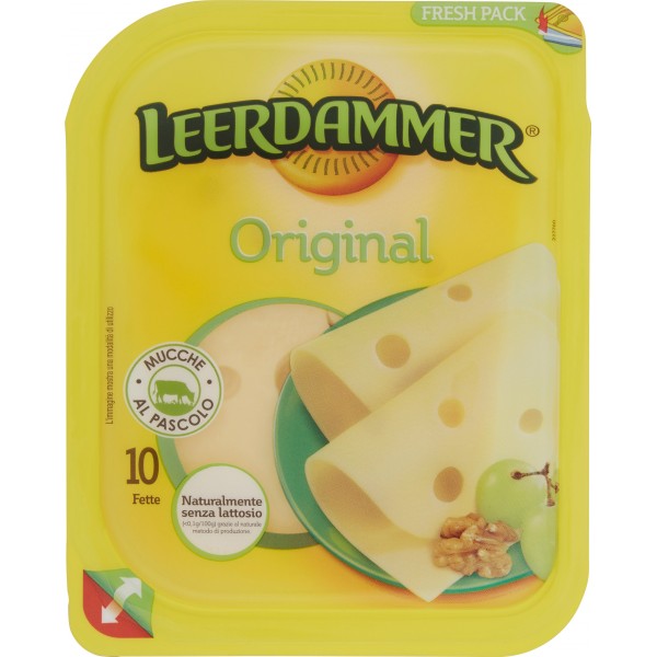 Leerdammer Original Formaggio Emmental Conf. Da 8 Fette gr. 200