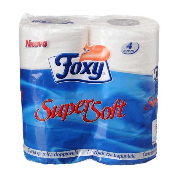 Carta igienica Foxy soft x4