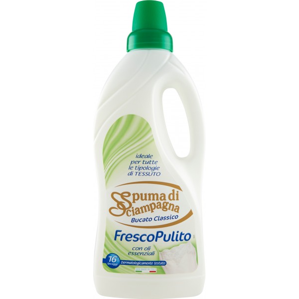 Spuma di Sciampagna FrescoPulito Bucato Classico 1000 ml.