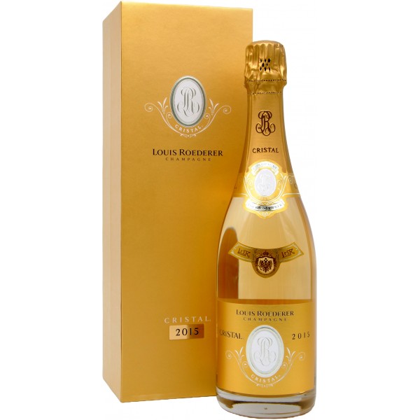 Cristal champagne brut con astuccio cl.75