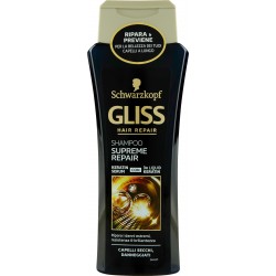 Gliss Hair Repair Shampoo Supreme Repair capelli secchi e danneggiati - ml.250