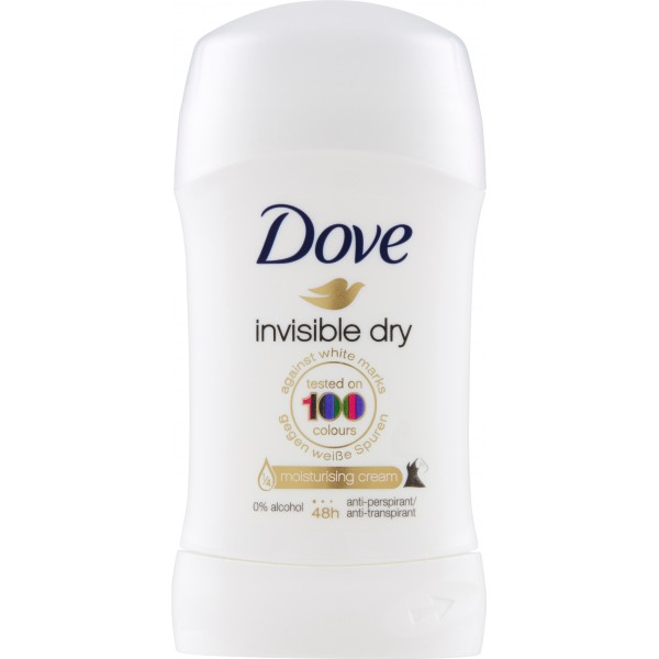 Dove Deodorante invisible dry stick 30 ml.