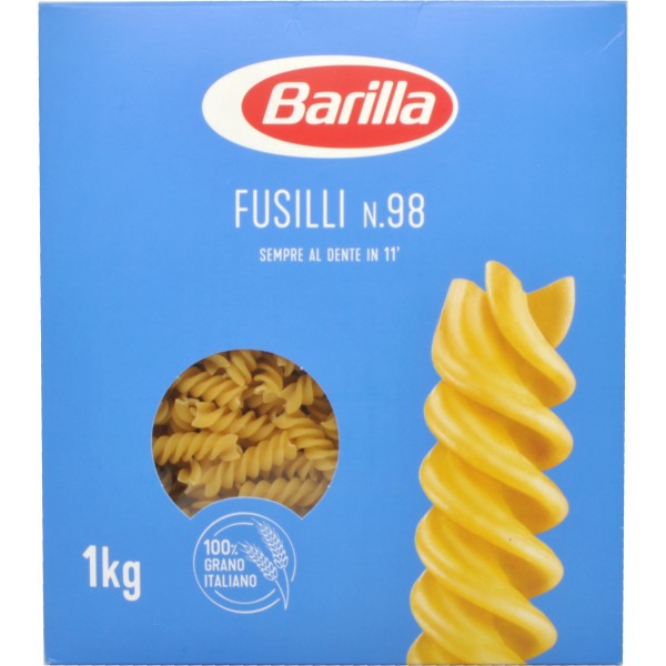Barilla pasta fusilli n.98 kg.1
