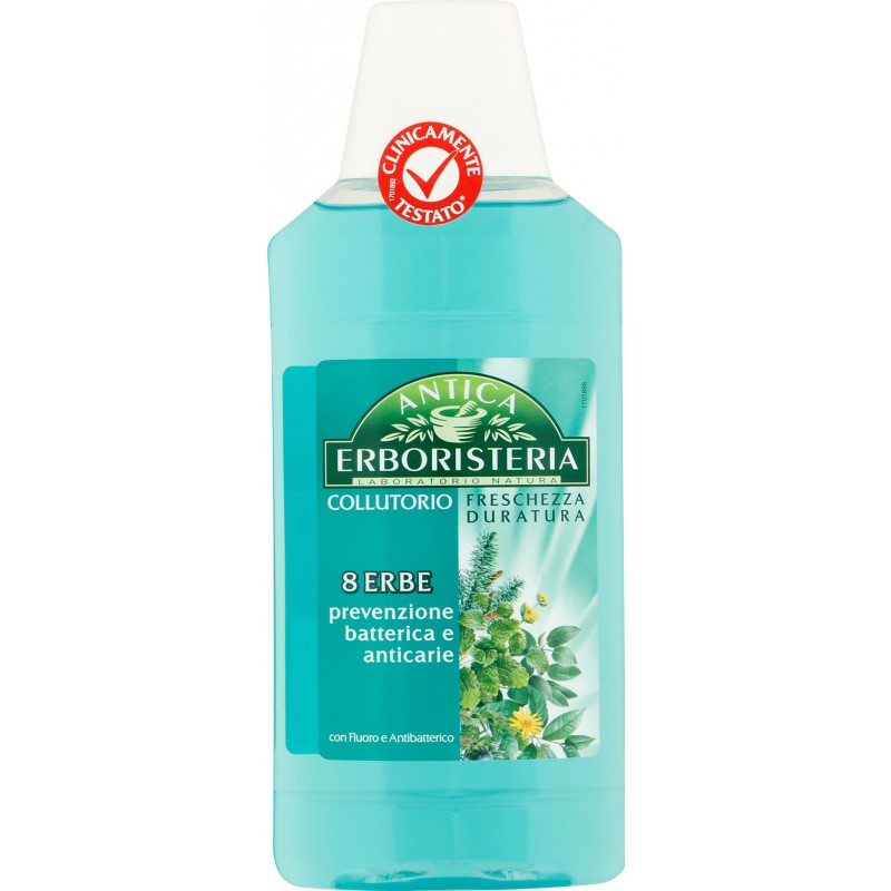Antica Erboristeria Collutorio 8 erbe 500 ml. IV8029 Antica Erboristeria Collutorio 8 erbe 500 ml. IV8029