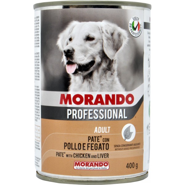 Migliorcane professional pate' pollo-fegato gr.400