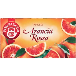 TE' POMPADOUR INFUSO CILIEGIA E FRAGOLA 20 FILTRI TISANA TE THE MIX FRUTTA  DOLCE