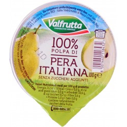 Valfrutta polpa di pera gr.100